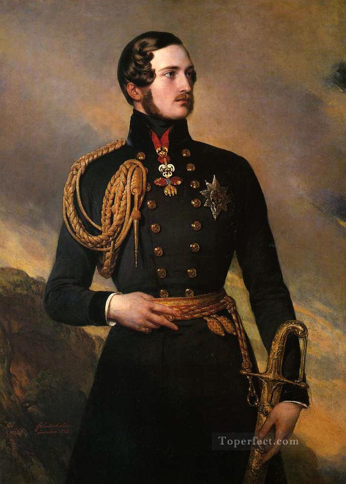 Prince Albert 1842 royalty portrait Franz Xaver Winterhalter Oil Paintings